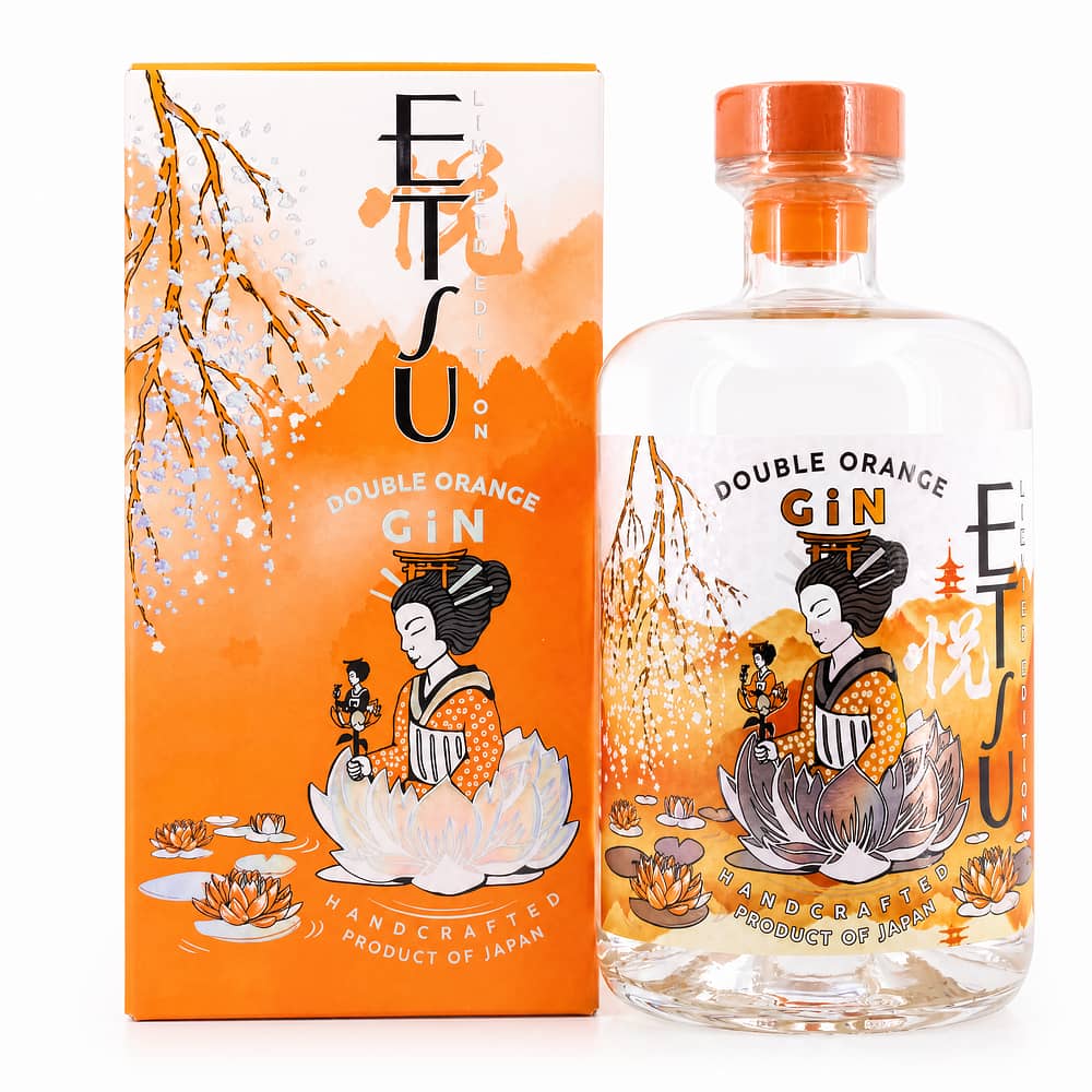Asahikawa Distillery Etsu Double Orange Gin 0,70 Liter/ 43.0% vol Produktbild