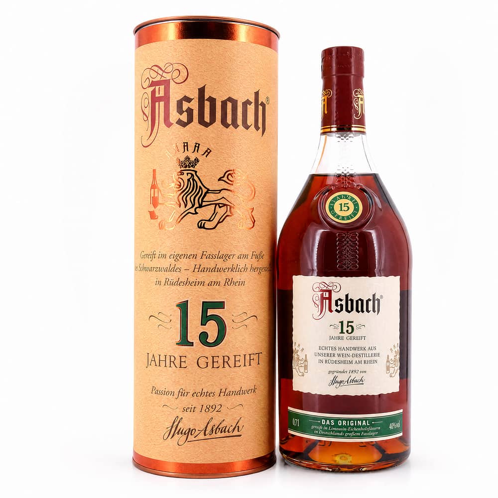 Asbach 15 Jahre 0,70 Liter/ 40.0% vol Produktbild