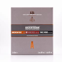 Auchentoshan Collection II  American Oak, 12 Jahre, Three Wood Miniaturen je 0,05l Produktbild