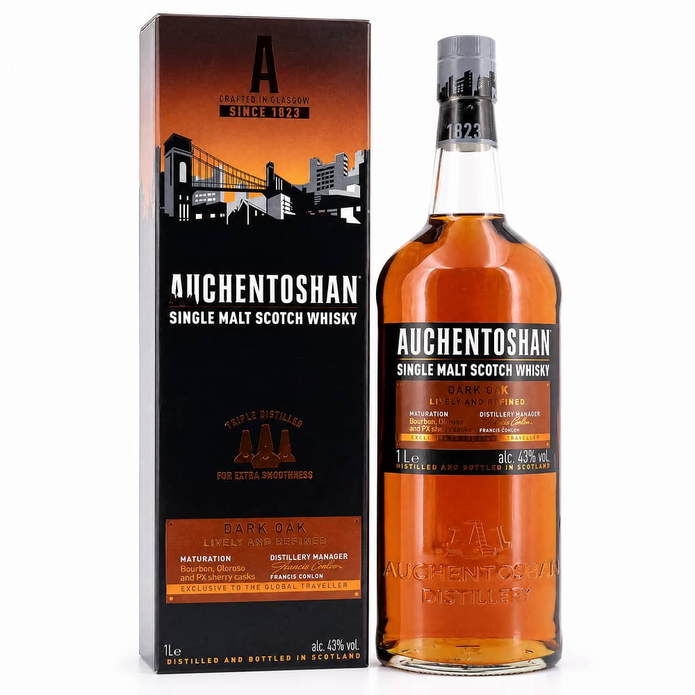 Auchentoshan Dark Oak Literflasche 1 Liter/ 43.0% vol Produktbild
