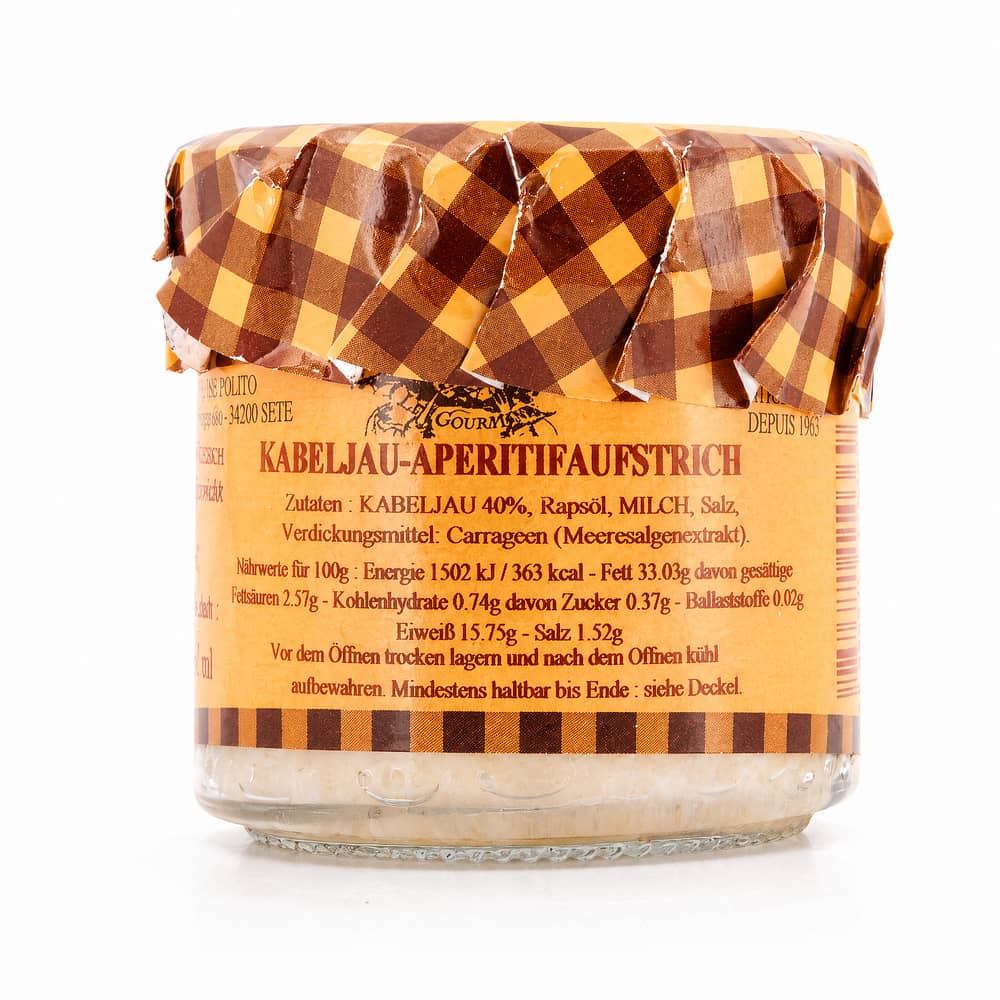 Azaïs-Polito Brandade, Kabeljau-Aperitifaufstrich 95 Gramm Produktbild