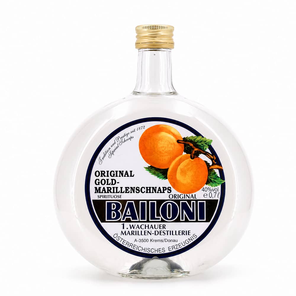 Bailoni Gold-Marillenschnaps 0,70 Liter/ 40.0% vol Produktbild