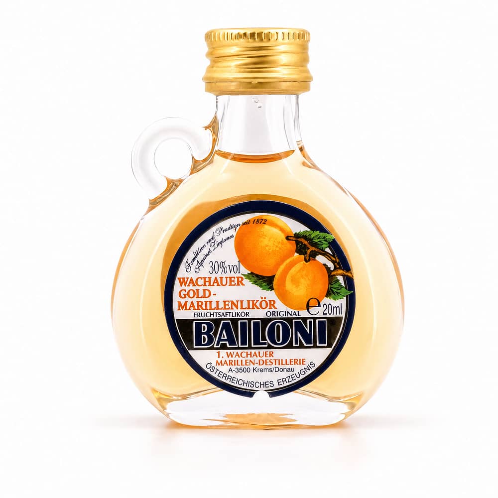 Bailoni Wachauer Gold-Marillenlikör 0,020 Liter/ 30.0% vol Produktbild
