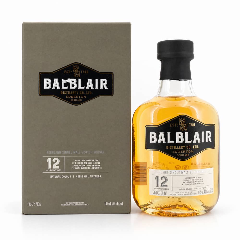 Balblair 12 Jahre 0,70 Liter/ 46.0% vol Produktbild