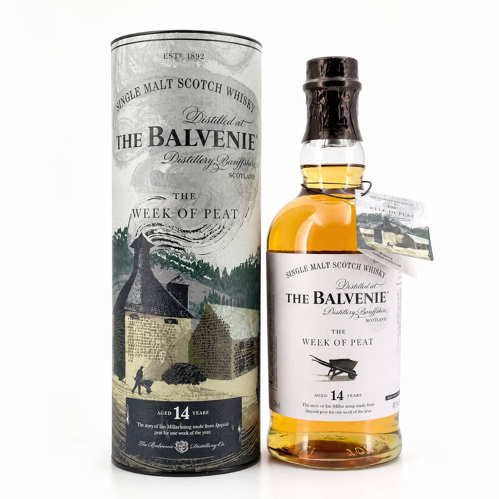Balvenie 14 Jahre The Week of Peat 0,70 Liter/ 48.3% vol Produktbild