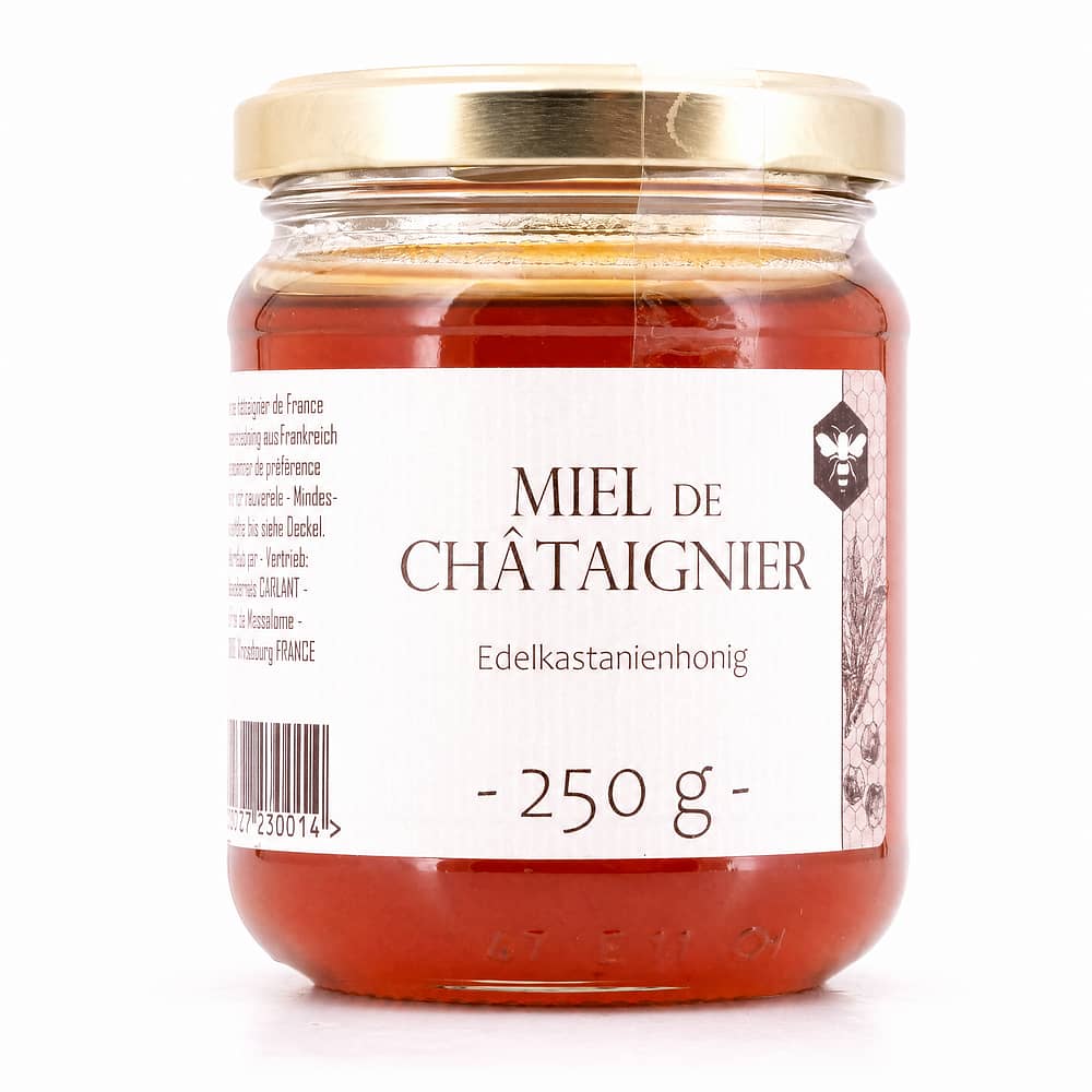 Beauharnais-CARLANT Miel de Châtaignier Edelkastanienhonig 250 Gramm Produktbild