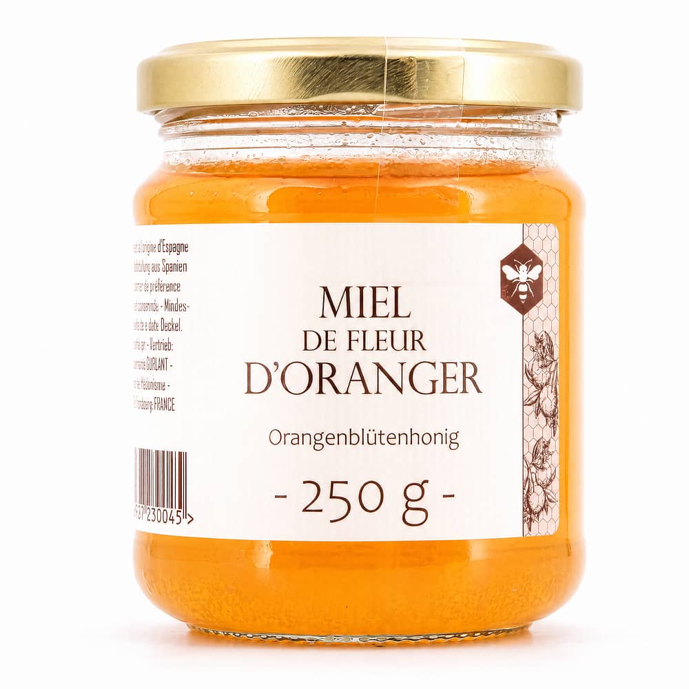 Beauharnais-CARLANT Miel de Fleur D`Oranger Orangenblütenhonig 250 Gramm Produktbild