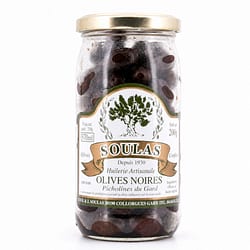 Beauharnais-CARLANT Olives Noires Soulas Picholines du Gard Schwarze Oliven Produktbild