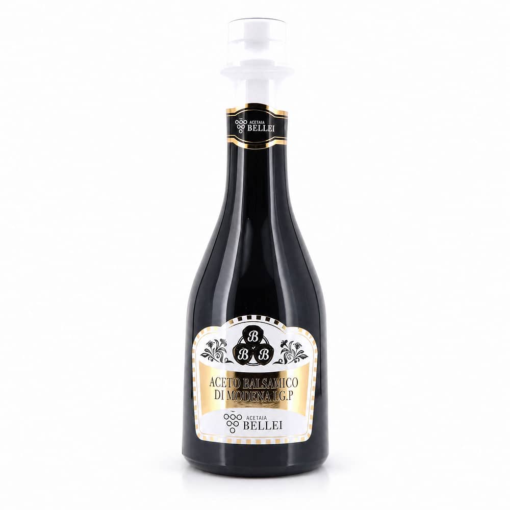 Bellei Aceto Balsamico di Modena I.G.P.- Weißes Etikett 0,250 Liter Produktbild