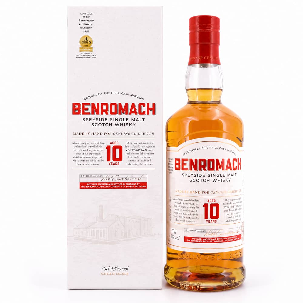 Benromach 10 Jahre 0,70 Liter/ 43.0% vol Produktbild