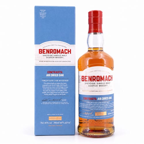 Benromach Contrasts: Air Dried Oak 10 Jahre 0,70 Liter/ 46.0% vol Produktbild