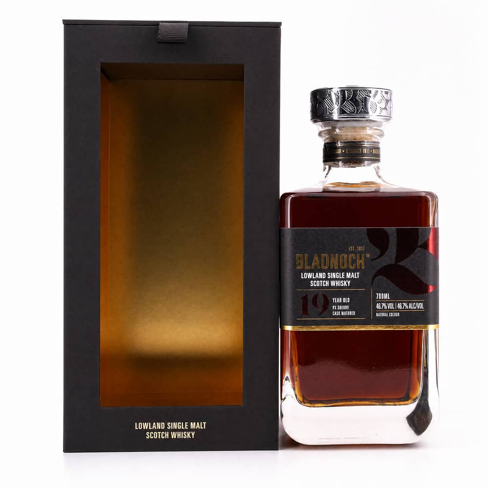 Bladnoch 19 Jahre PX Sherry Cask 0,70 Liter/ 46.7% vol Produktbild