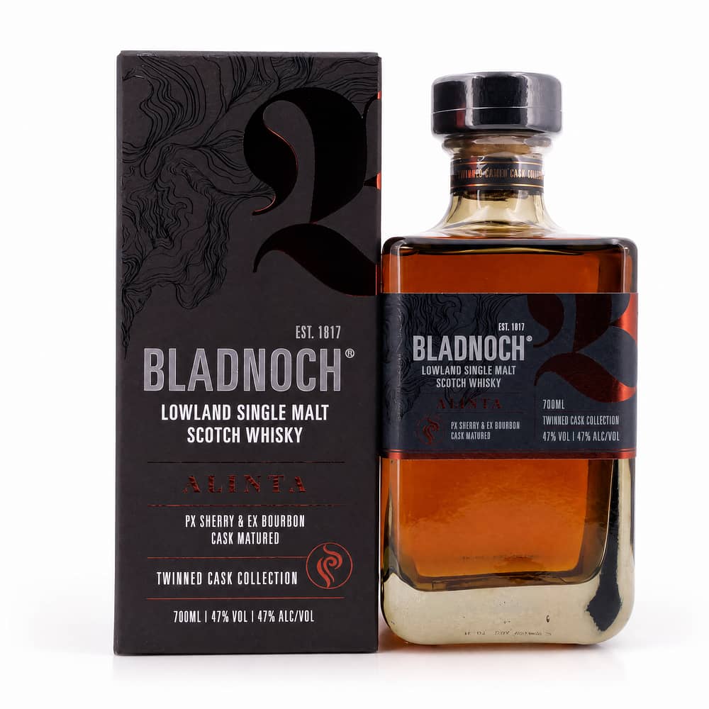 Bladnoch Alinta peated Release PX Sherry & Bourbon 0,70 Liter/ 47.0% vol Produktbild