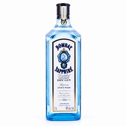 Bombay London Dry Gin Sapphire Literflasche Produktbild