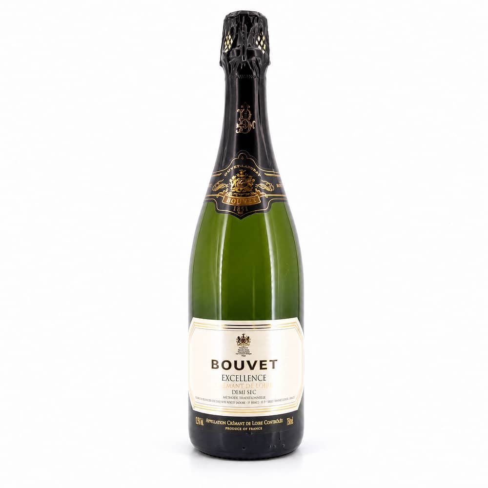 Bouvet Crémant De Loire Cuvée DEMI SEC 0,750 Liter/ 12.5% vol Produktbild