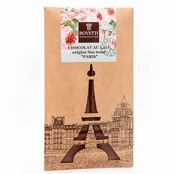 BOVETTI Chocolat au Lait origine Sao tome "Paris" Milchschokolade Produktbild