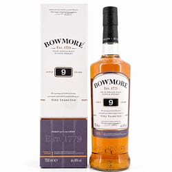 Bowmore 9 Jahre Produktbild