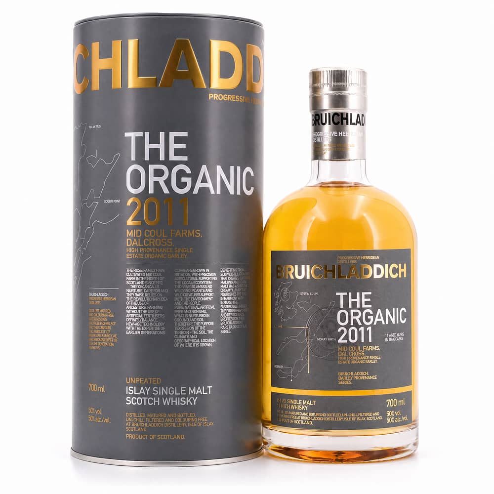 Bruichladdich The Organic 2011 0,70 Liter/ 50.0% vol Produktbild
