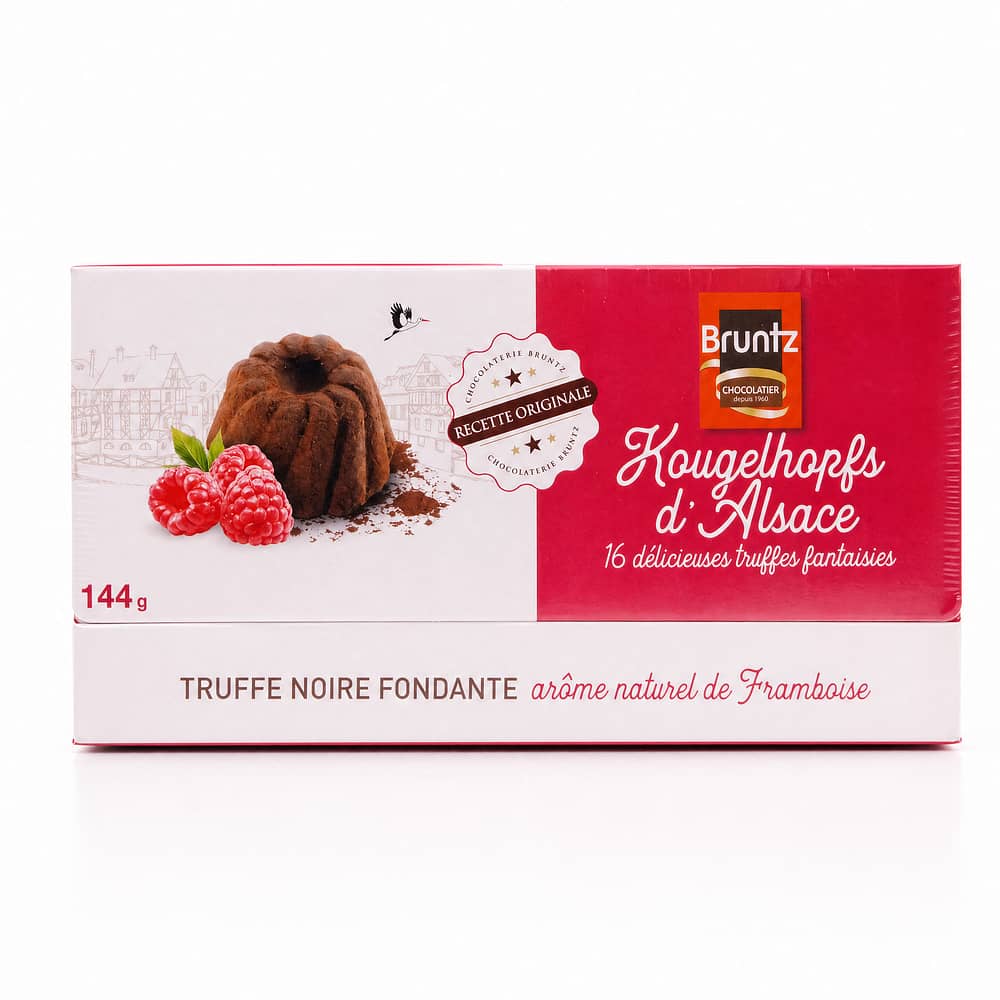 Bruntz Kougelhopfs d`Aalsace Himbeere 144 Gramm Produktbild