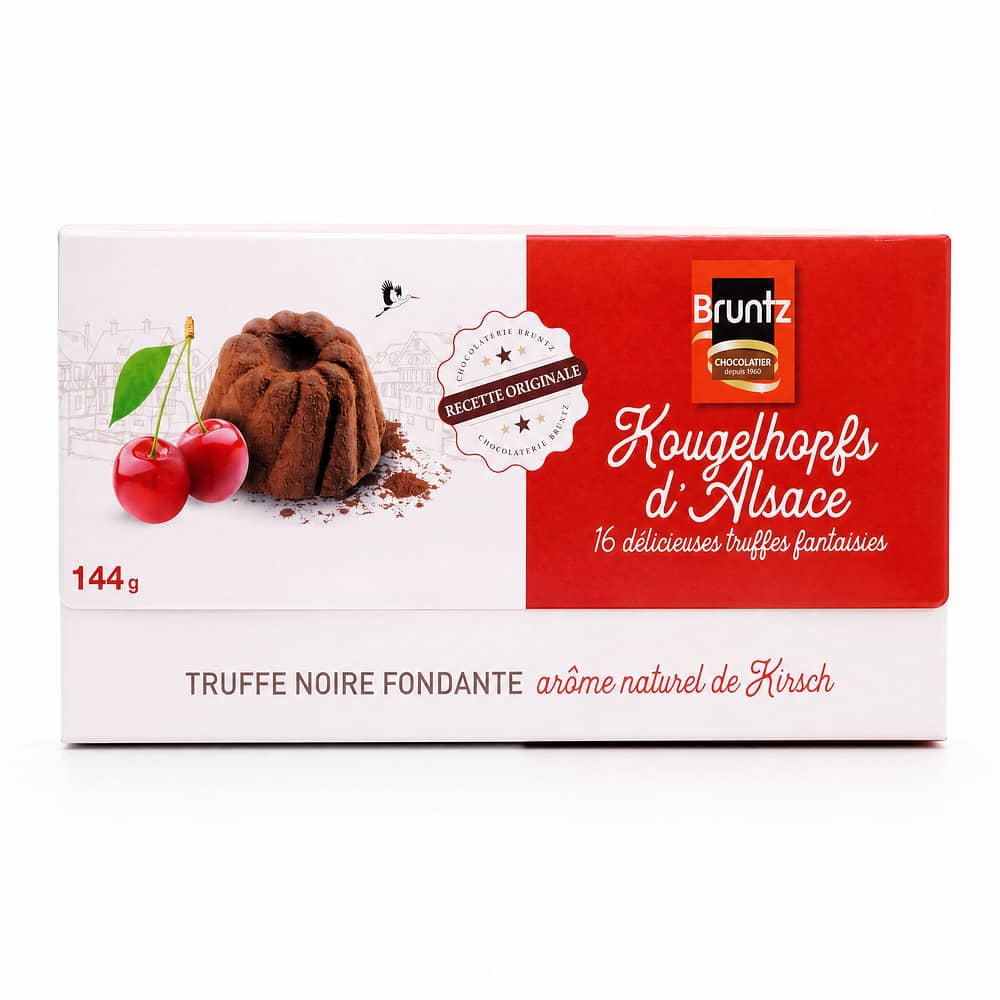 Bruntz Kougelhopfs d'Alsace Kirsche 144 Gramm Produktbild