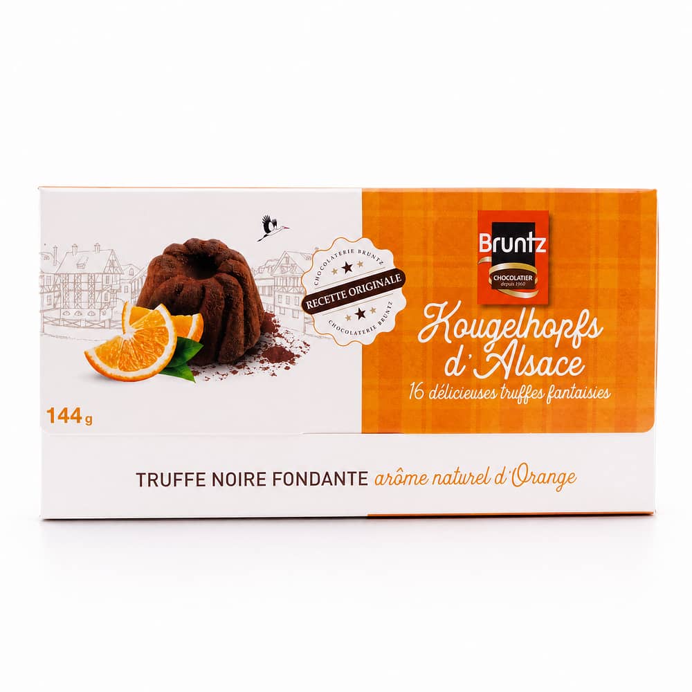 Bruntz Kougelhopfs d'Alsace Orange 144 Gramm Produktbild
