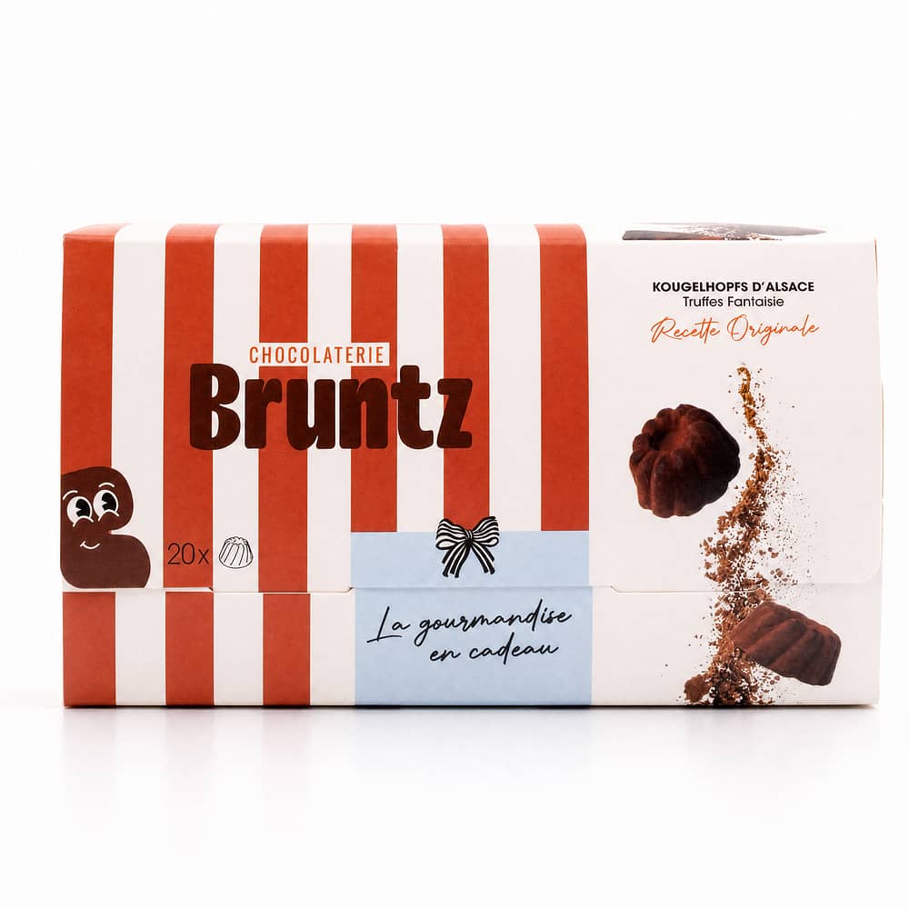 Bruntz Kougelhopfs Kakaokonfekt 100 Gramm Produktbild