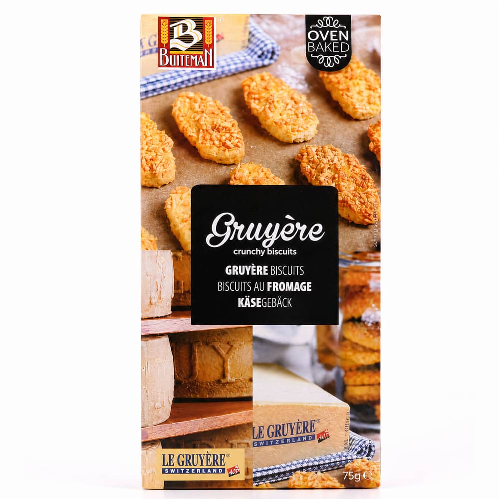 Buiteman Gruyère Käsegebäck 75 Gramm Produktbild