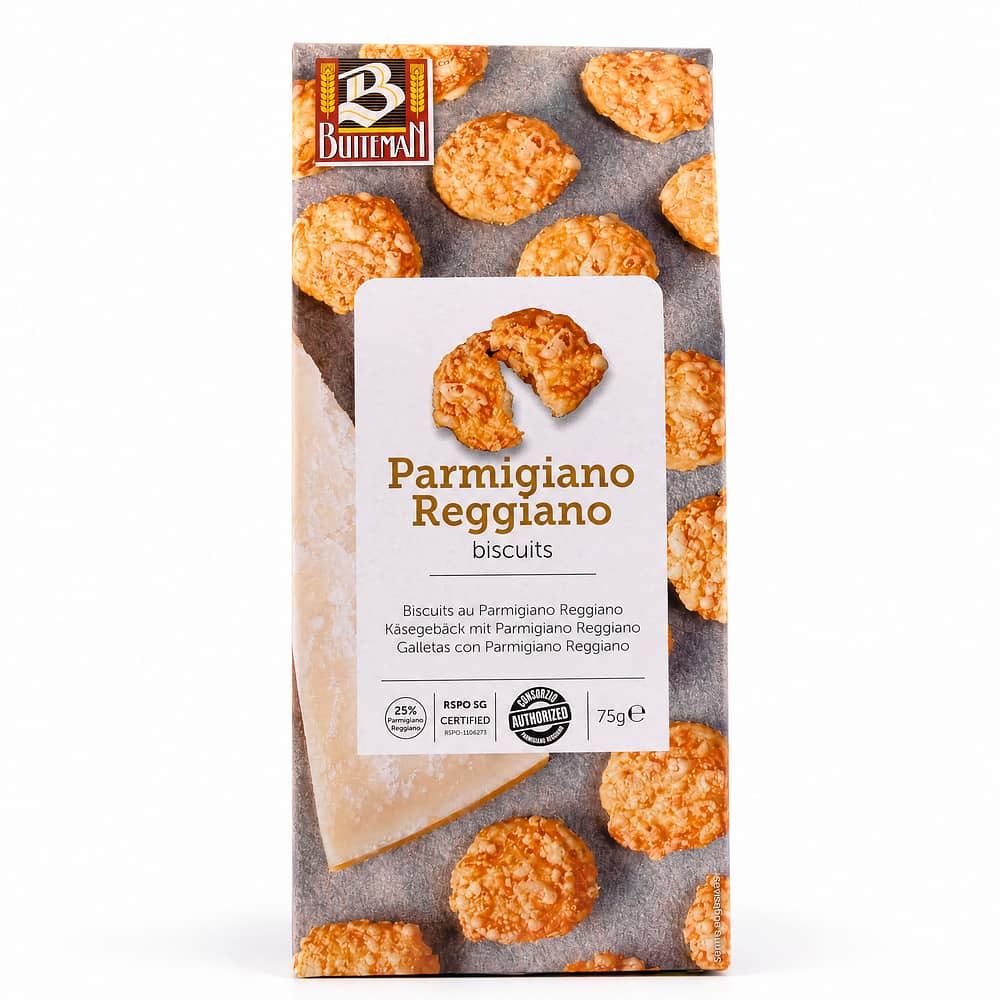 Buiteman Parmigiano Reggiano Käsegebäck 75 Gramm Produktbild
