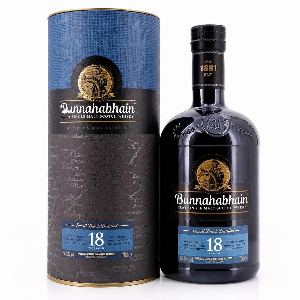 Bunnahabhain 18 Jahre 0,70 Liter/ 46.3% vol Produktbild
