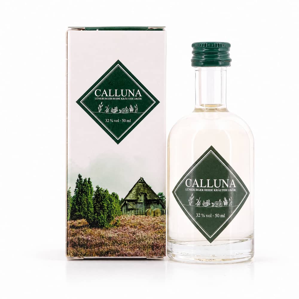 Calluna Lüneburger Heide Kräuter Likör Miniatur 0,050 Liter/ 32.0% vol Produktbild