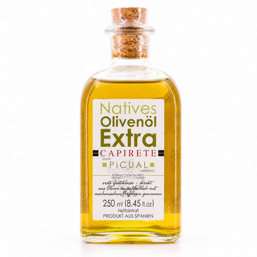 Capirete Olivenöl Extra Virgin Picual 0,250 Liter Produktbild