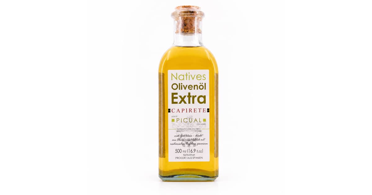 Capirete Olivenöl Extra Virgin Picual 0,50 Liter