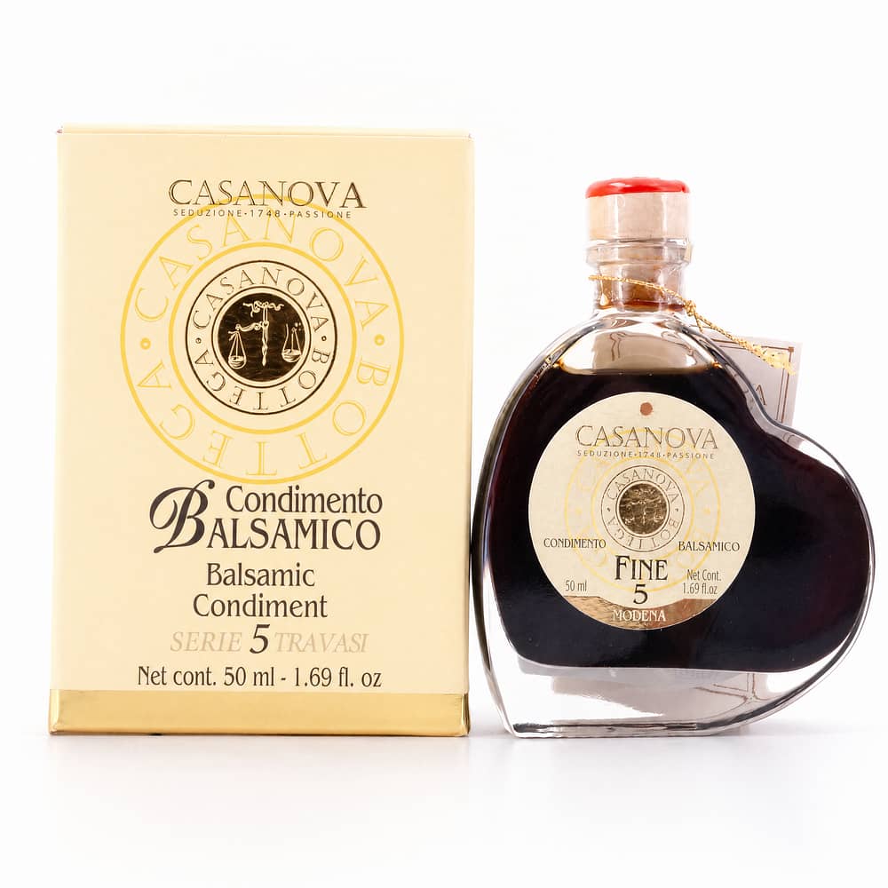 Casanova Aceto Balsamico di Modena I.G.P. Herzflasche 0,050 Liter Produktbild