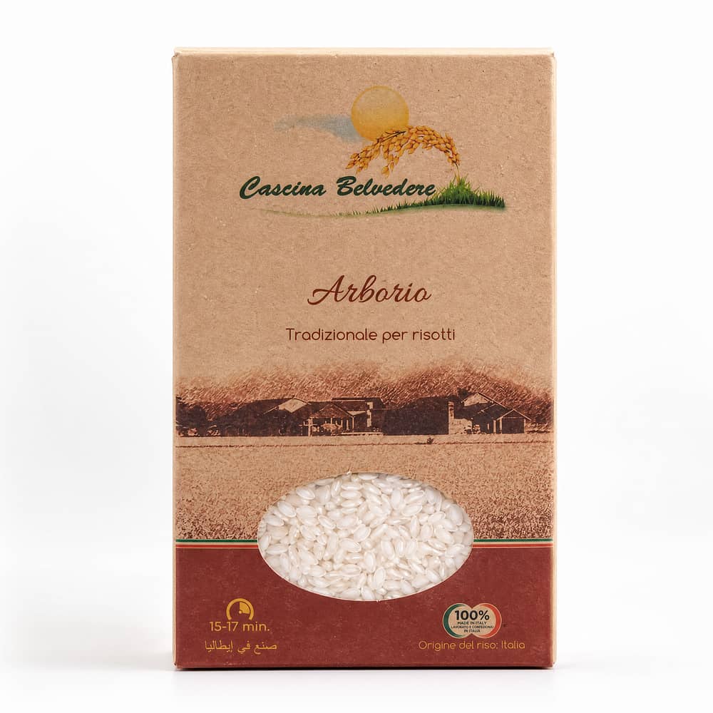 Cascina Belvedere Arboria Reis Langkornreis 500 Gramm Produktbild