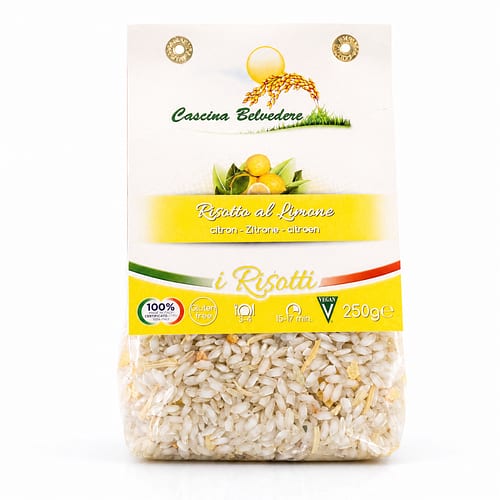 Cascina Belvedere Risotto mit Zitrone 250 Gramm Produktbild