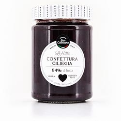 Cascina San Cassiano Confettura Ciliegia Schwarzkirsche Konfitüre Produktbild