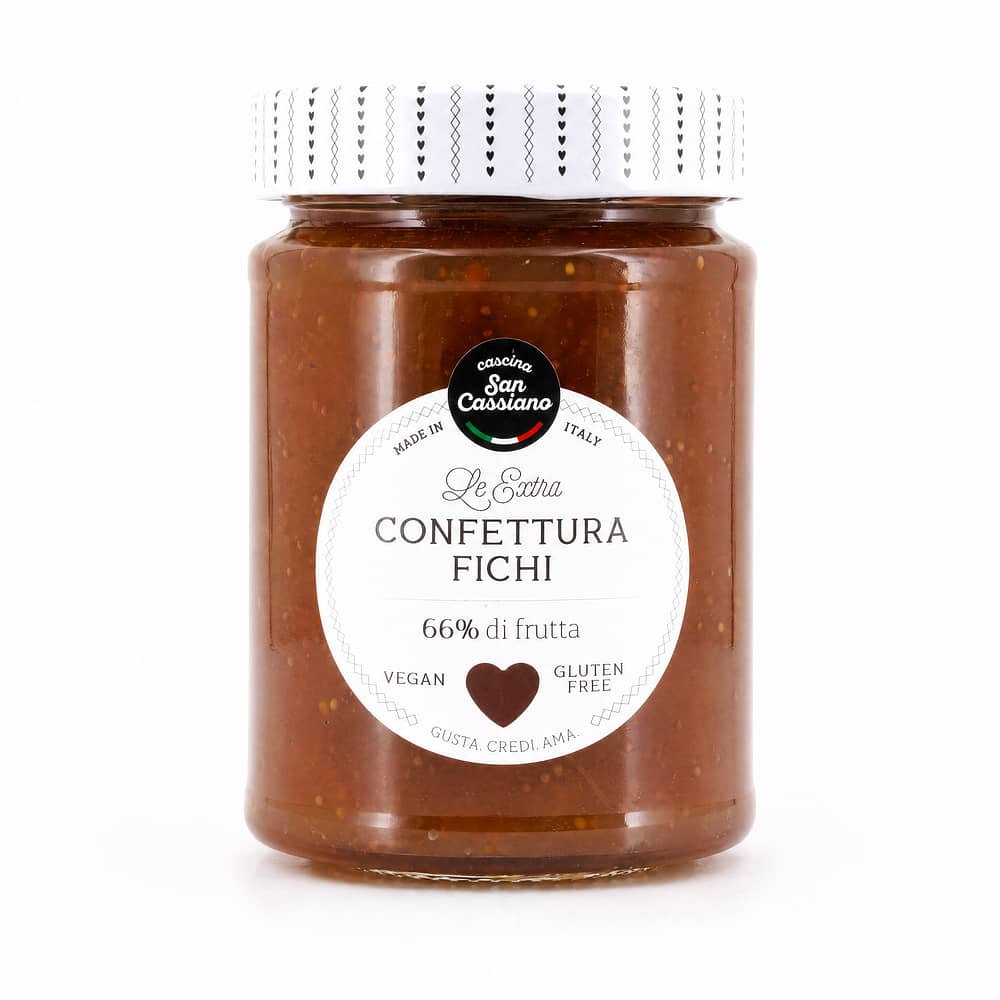 Cascina San Cassiano Confettura Fichi Feigen Konfitüre Extra 340 Gramm Produktbild