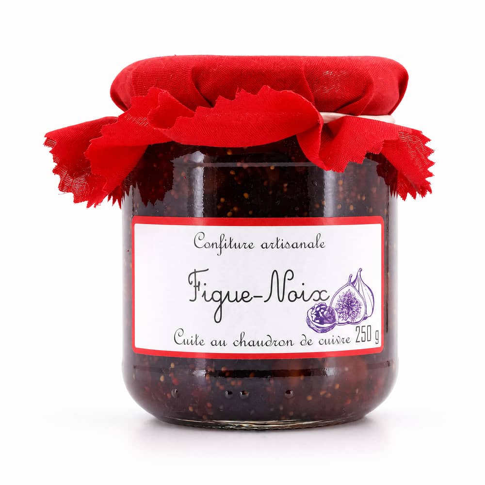 Confiture artisanale Figue Feigenkonfitüre mit Walnüssen 250 Gramm Produktbild