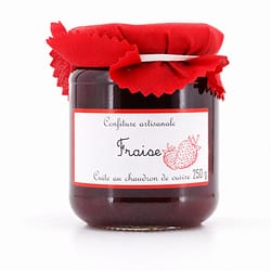 Confiture artisanale Fraise Erdbeer Konfitüre Produktbild