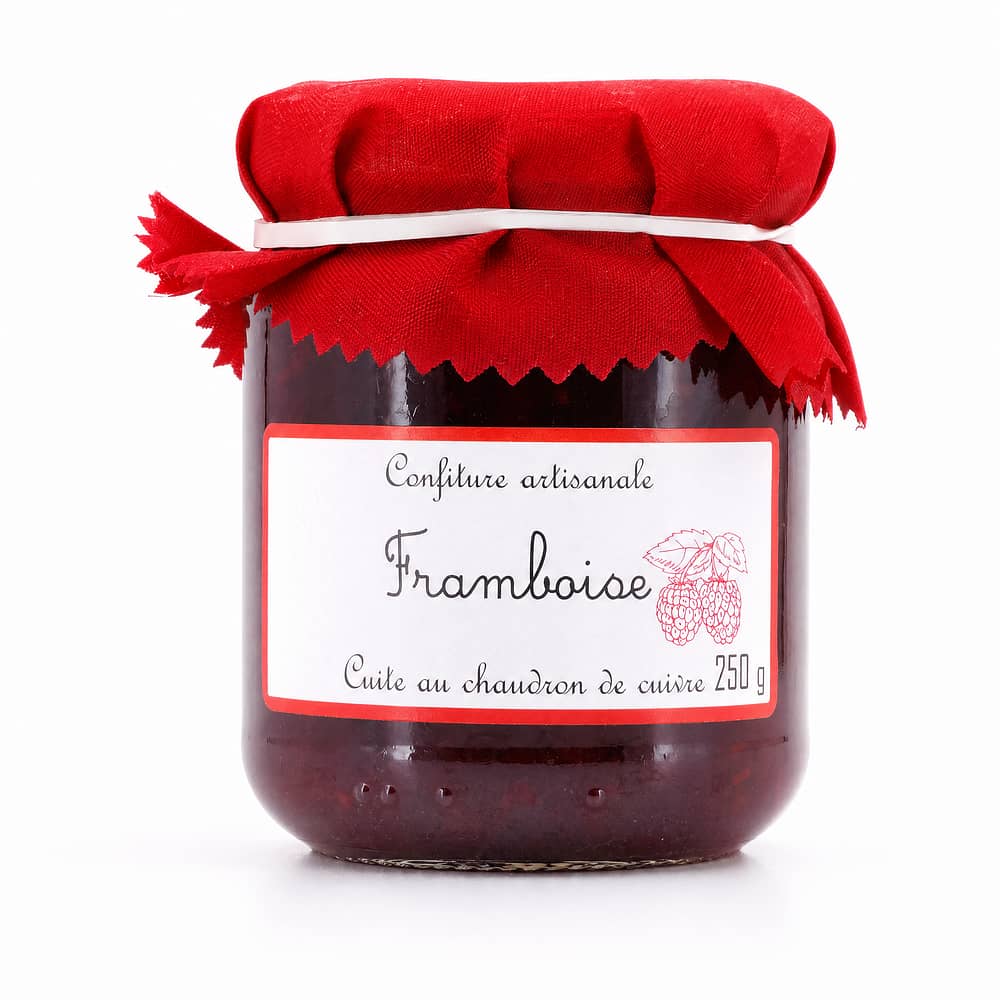 Confiture artisanale Framboise Himbeer Konfitüre 250 Gramm Produktbild