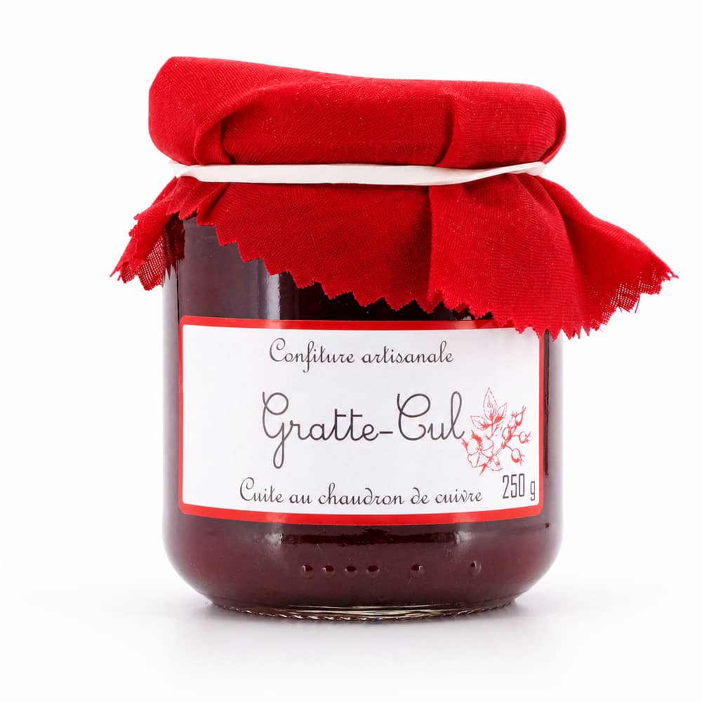 Confiture artisanale Gratte-Cul Hagebutten Konfitüre 250 Gramm Produktbild