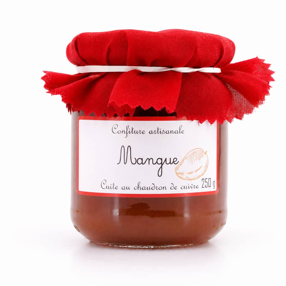 Confiture artisanale Mangue Mango Konfitüre 250 Gramm Produktbild