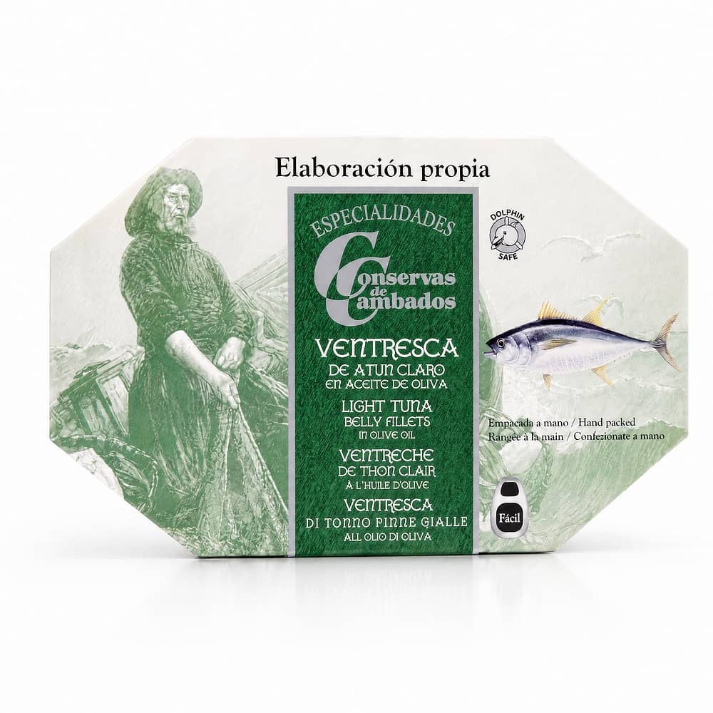 Conservas De Cambados Thunfisch Ventresca in Olivenöl 111g 72 Gramm Abtropfgewicht Produktbild