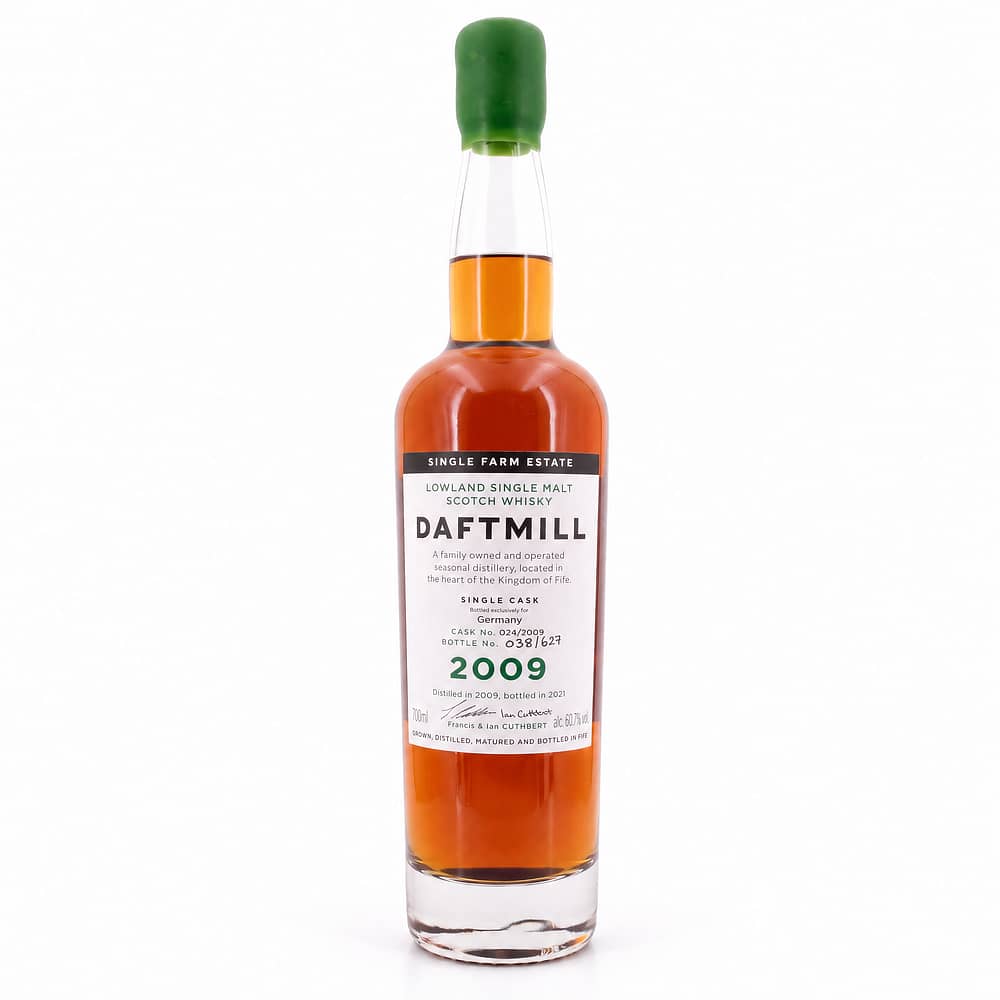 Daftmill 2009 / 2021 for Germany first fill Oloroso 0,70 Liter/ 60.7% vol Produktbild