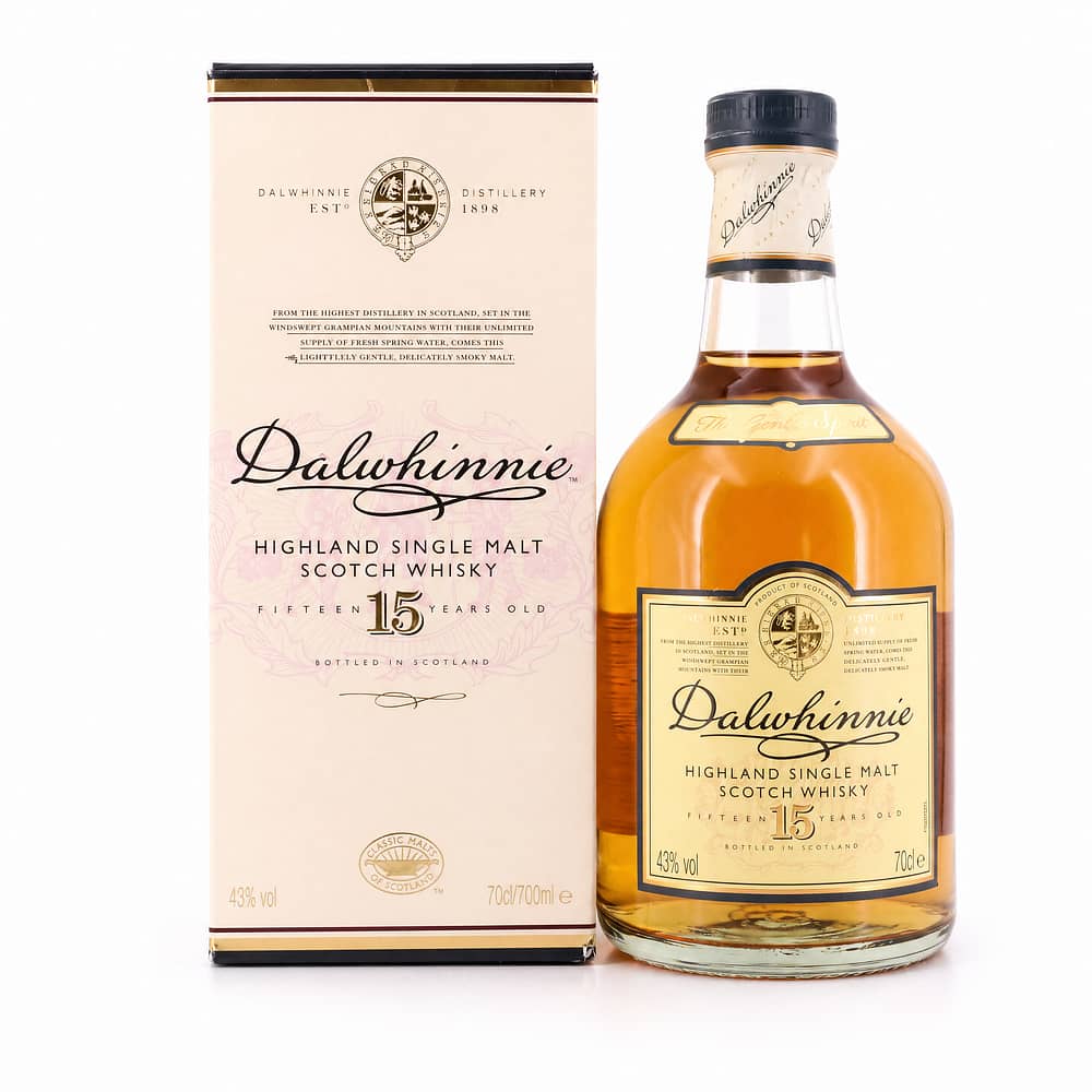 Dalwhinnie 15 Jahre 0,70 Liter/ 43.0% vol Produktbild
