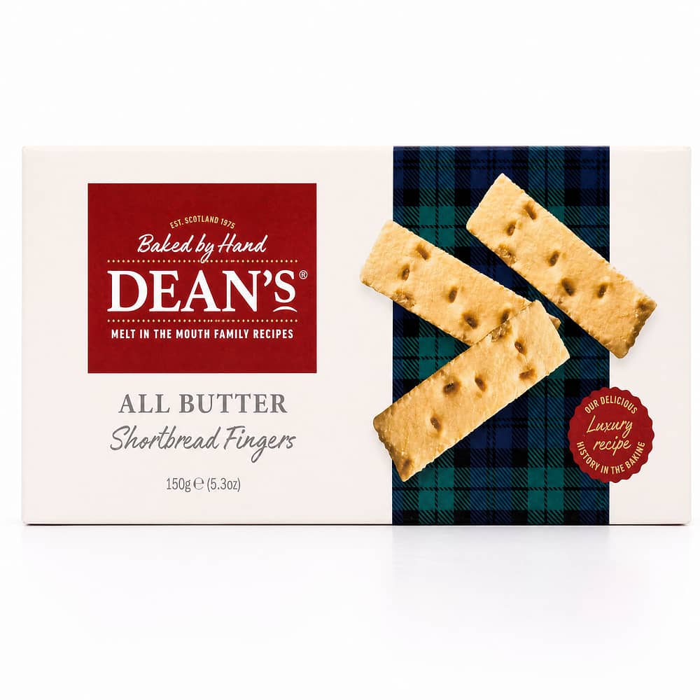 DEAN's All Butter Shortbread Fingers 150 Gramm Produktbild
