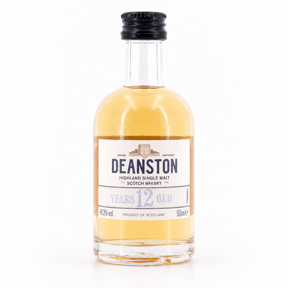 Deanston 12 Jahre Un-chillfiltered Miniatur 0,050 Liter/ 46.3% vol Produktbild