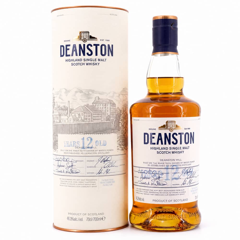 Deanston 12 Jahre Un-chillfiltered 0,70 Liter/ 46.3% vol Produktbild