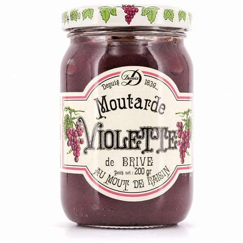 Delouis Fils Violette de Brive Violetter Senf aus Brive 200 Gramm Produktbild