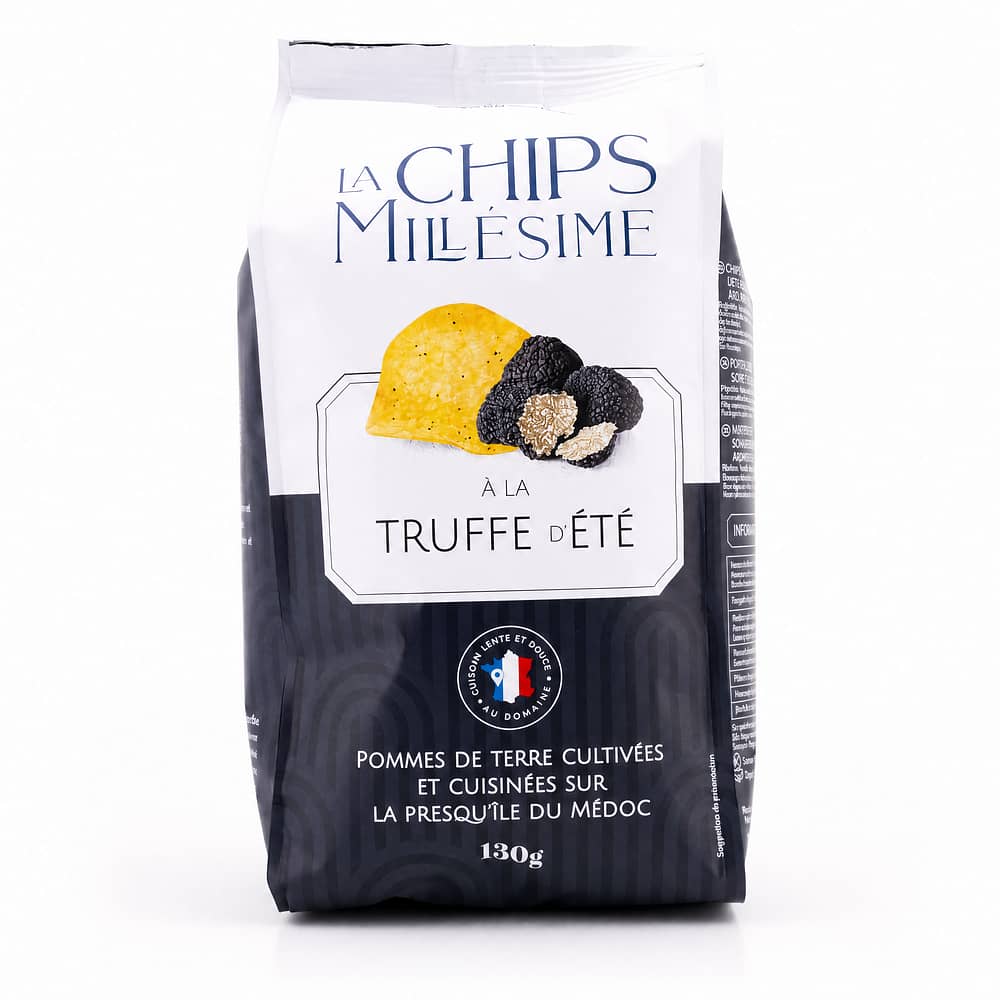 Domaine de la Croustille La Chips Millésime à la Truffe d'été Kartoffelchips mit Sommertrüffel 130 Gramm Produktbild
